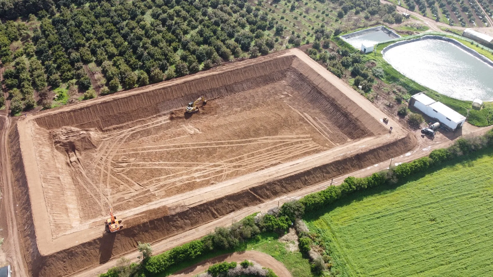 Excavation aérienne